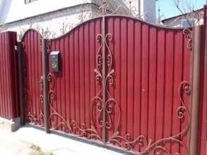 Калитка - пример 1 фото в Новоивановском